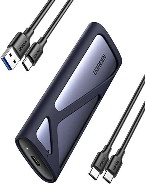 Obudowa dysku SSD USB 3.1 Gen 2 zgodna z M.2 NVMe i M.2 NGFF Ugreen @ Amazon