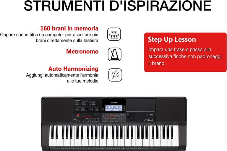 Keyboard Casio CT-X700 | Amazon Prime