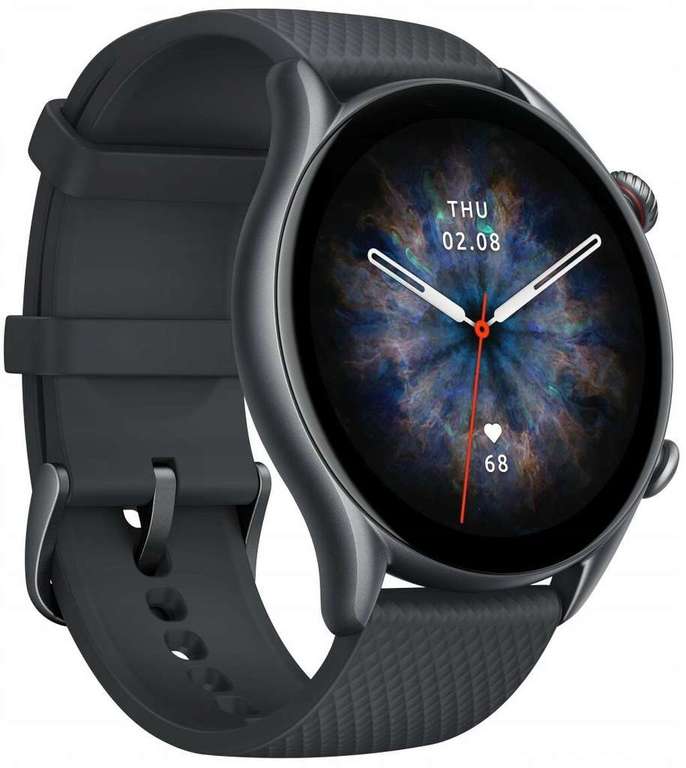 Smartwatch Amazfit GTR 3 Pro (2 kolory, 46mm, 1,45" AMOLED, WiFi) | Wysyłka z CN | $81.39 @ Aliexpress