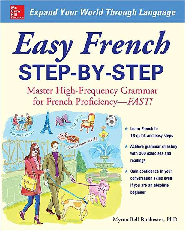 Kurs gramatyki języka francuskiego po angielsku. Easy French Step-by-Step: Master High-Frequency Grammar