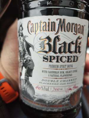 Rum drink - Kapitan Morgan Black 0,7l