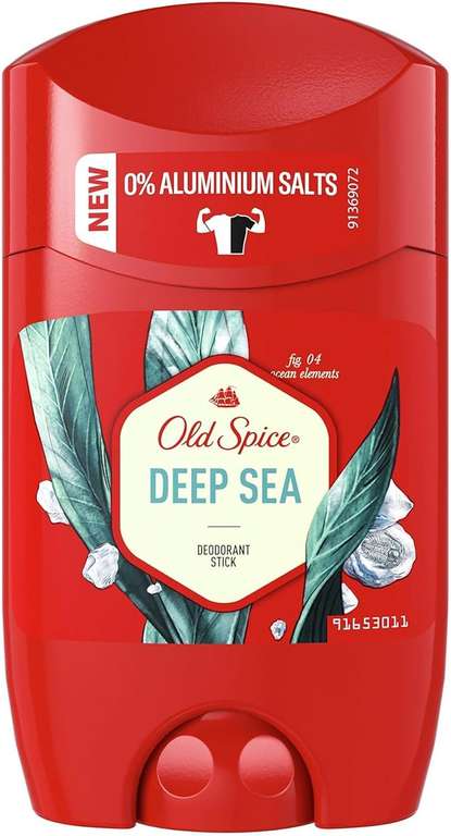 Old Spice Deep Sea Dezodorant w sztyfcie przy zakupie 5szt. 8,94zł Amazon (1szt. - 10,94zł)