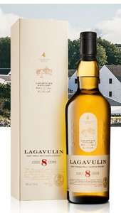 Degustacja whisky Lagavulin 8yo. Butelka 0,7 L + sample