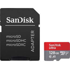 Karta pamięci SanDisk Ultra 128GB 140 MB/s microSDXC SDSQUAB-128G-GN6MA