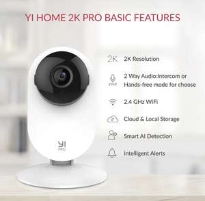 Kamera YI Home 2K Pro 3MP - $14.88