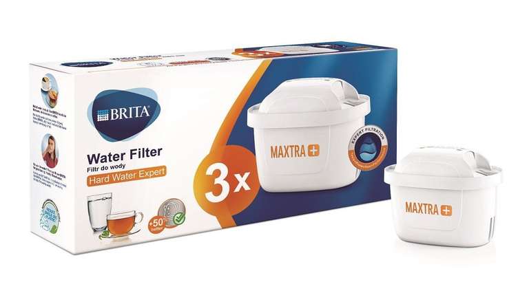 Filtr do wody BRITA MX+ Hard Water Expert 2x 3szt (48,99zł 3szt)