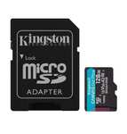 Karta pamięci SAMSUNG Evo Plus microSDXC 128GB / Kingston Canvas go 128GB, media expert