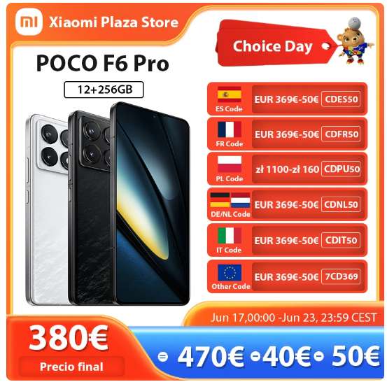 Smartfon POCO F6 Pro 12+256GB Global USD442,60