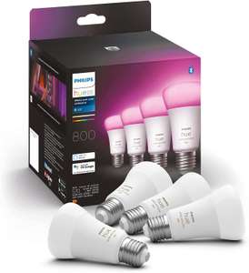 Philips Hue White and color ambiance Żarówka 4xE27