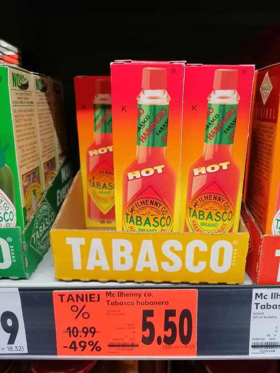Sos Tabasco Hot Habanero