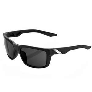 Okulary przeciwsłoneczne 100 % Daze Soft Tact Black Smoke