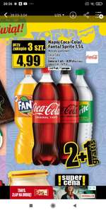 Coca cola Fanta Sprite 2+1 TOPAZ 3.33zl/l