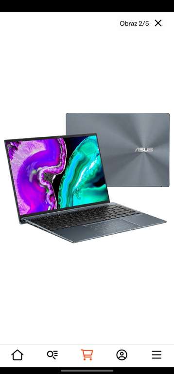 Laptop Asus Zenbook 14" OLED UX5401EA-L7106W