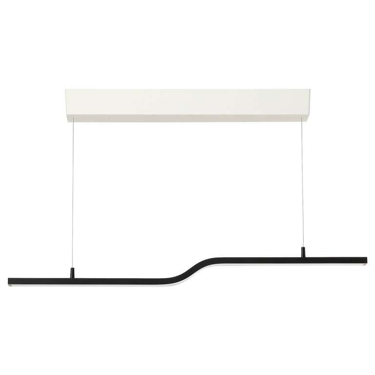 PILSKOTT Lampa wisząca LED Smart, czarny, 97 cm, może piszczeć @ Ikea