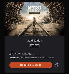Metro Exodus: Gold Edition [PS4/PS5]