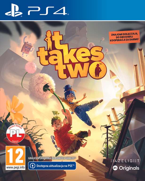Gra It Takes Two PS4 / PS5 za 200 TRY (37 zł) - Turecki PS Store