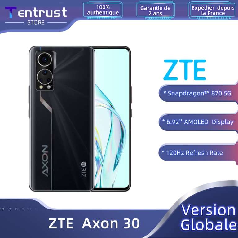 Smartfon ZTE Axon 30 8/128GB wysyłka z Francji