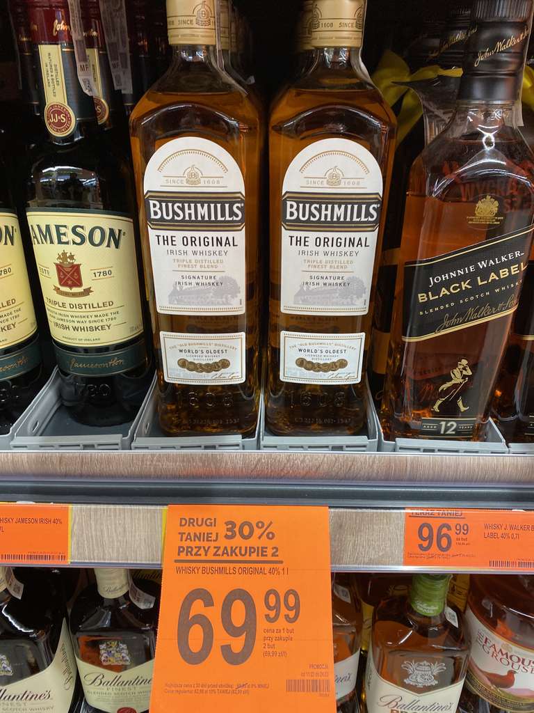 Whiskey Bushmills The Original 1l Biedronka