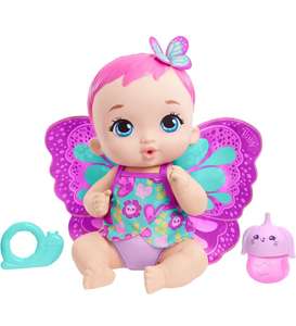 My Garden Baby Bobasek-Motylek Lalka różowa (ok 30 cm), dla dzieci od 2 roku życia