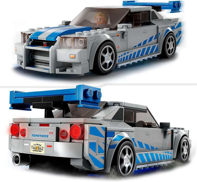 LEGO 76917 Speed Champions - Nissan Skyline GT-R (R34) z filmu „Za szybcy, za wściekli”