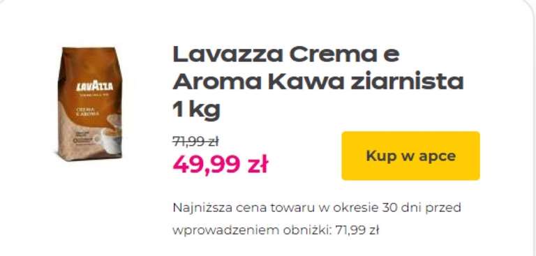 Lavazza Crema e Aroma Kawa ziarnista 1 kg