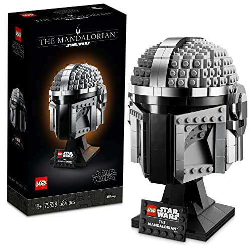 Klocki LEGO 75328 Star Wars The Mandalorian Helmet, dla fanów Gwiezdnych wojen [ 41,52 € + wysyłka 5,15 € ]