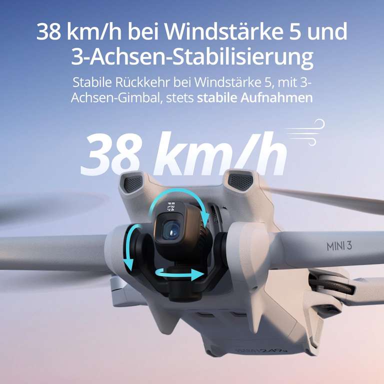 Dron DJI Mini 3 (DJI RC) (Mini 3 Fly More Combo - 2.558 zł) | 453.76€