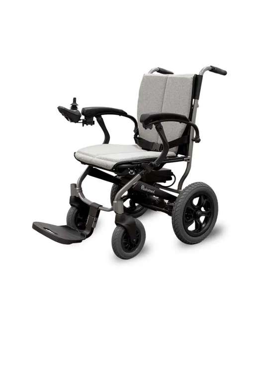 Elektryczny Wózek inwalidzki 20km zasięgu składany bardzo lekki z aluminiową ramą