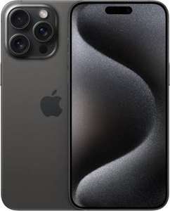 Smartfon Apple iPhone 15 Pro Max 256GB 6.7" Black Titanium EU MU773ZD/A 1174,75€