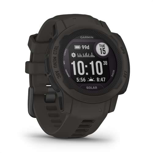 Garmin Instinct 2S Solar smartwatch GPS bateria do 51 dni 40 apk sport funkcja Smart Garmin Pay stan treningu monitor fitness analiza snu