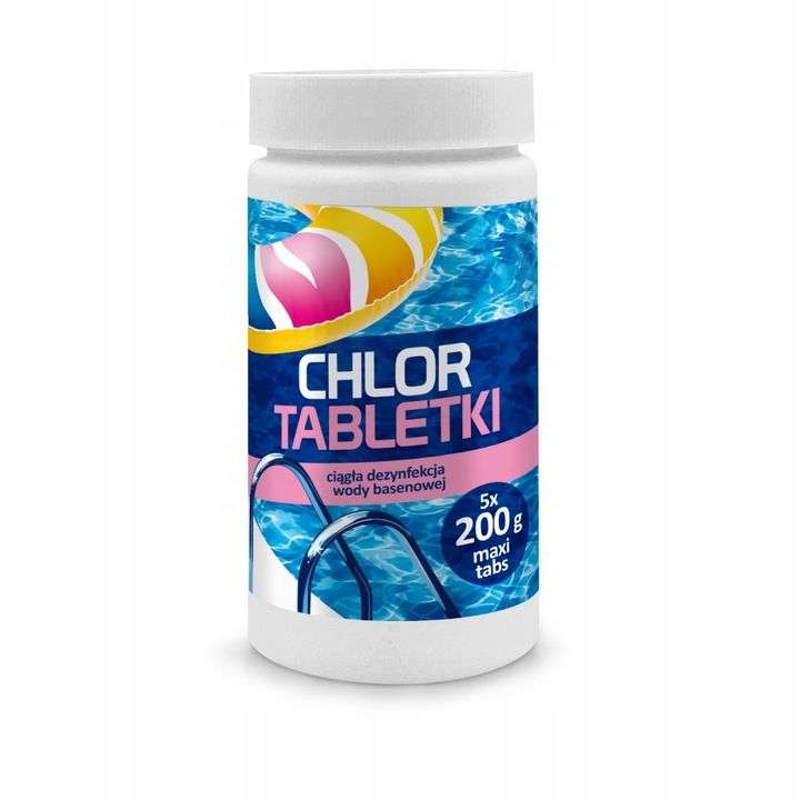 Chlor tabletki Gamix 1 kg 1,5 l