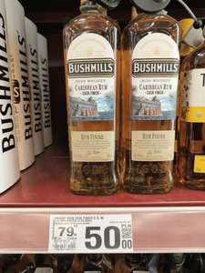 Whiskey Bushmills American Oak i Caribbean Rum 0,7