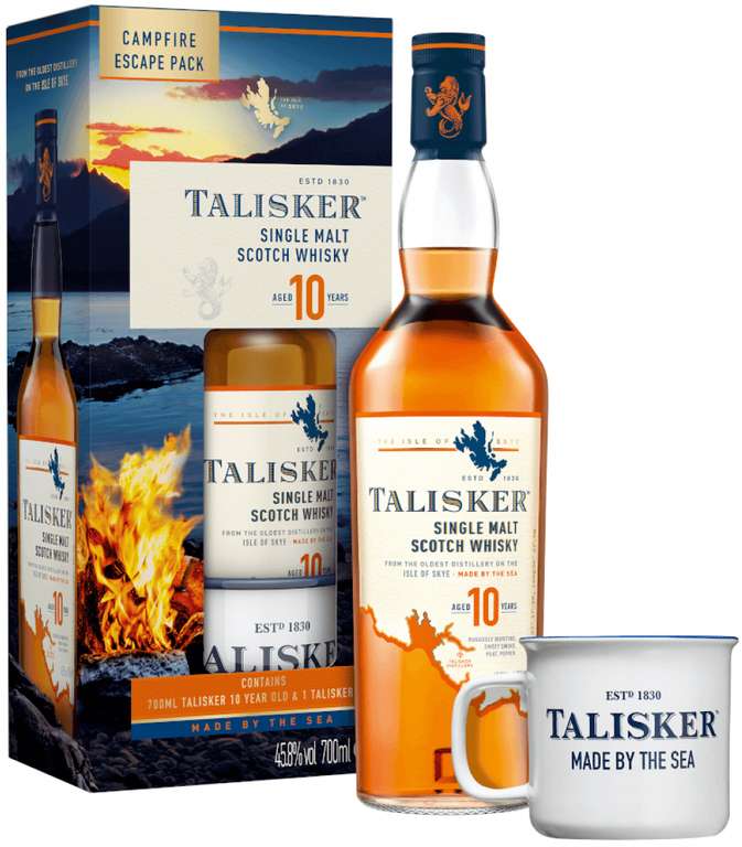 Whisky Talisker 10yo 0.7 + kubek | Winnica Lidla