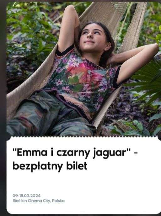 Bilety gratis na film „Emma i czarny jaguar” w ramach EMPiK premium