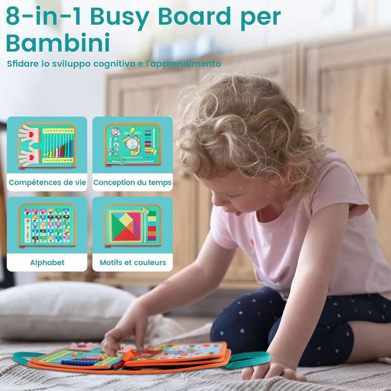 Busy Board Montessori zabawka dla dzieci