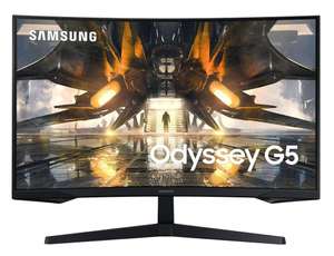 Monitor Samsung Odyssey G5 LS32AG550EPXEN (zakrzywiony, 32", 2K, 165 Hz, VESA, HDR, 300 nitów) @MediaMarkt