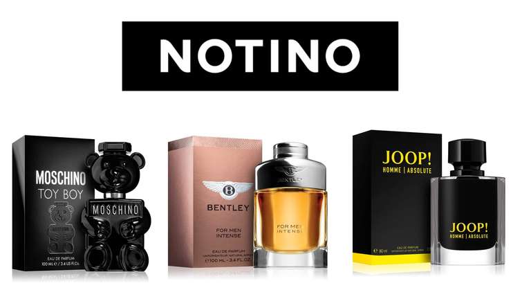 Kod -20% na top perfumy w Notino - np. Moschino Toy Boy 139,20 zł lub Bentley For Men Intense 100 ml za 88 zł, więcej w opisie @ Notino