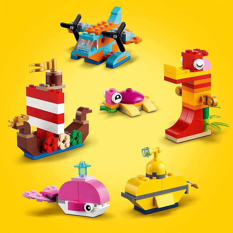 LEGO 11018 Classic - Kreatywna oceaniczna zabawa