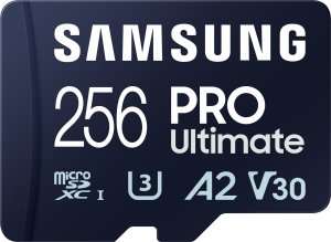 Karta Samsung Pro Ultimate SDXC 256 GB Class 10 UHS-I U3 A2 V30