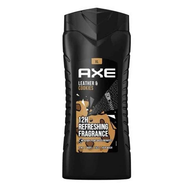 Żel pod prysznic AXE Axe Collision Leather & Cookie 400ml