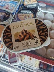 Lody Carte D’or’ czekolada brownie Biedronka 9,99 zł