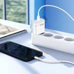 ARCCRA ładowarka USB-C 20W i Nylonowy Kabel iPhone 2m, wtyczka Typu-C do Lightning (certyfikat MFI)