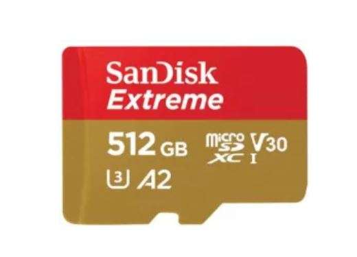 Karta pamięci Sandisk Extreme 512 GB