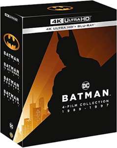 Batman Anthology Kolekcja 1-4 Blu-Ray 4K PL 28,45€