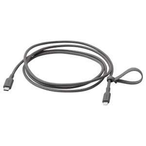 LILLHULT kabel USB-C / USB-A na lightning. Stacjonarnie i online, IKEA