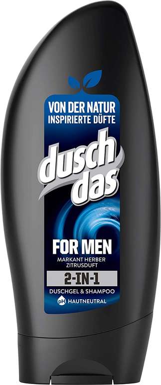 Niemiecki Duschdas FOR MEN żel pod prysznic 250 ml