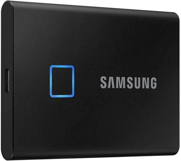 Dysk zewnętrzy SSD Samsung T7 Touch 2TB z czytnikiem linii papilarnych