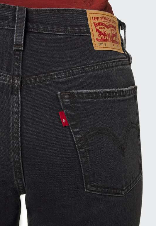 Damskie jeansy Levi's 501 Skinny Fit - czarne lub niebieskie @Lounge by Zalando