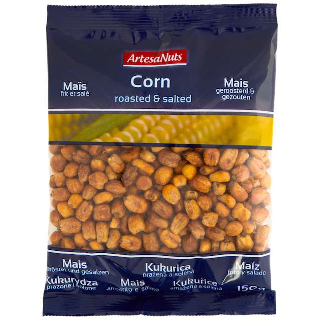Prażone ziarna kukurydzy ArtesaNuts 150 gramów