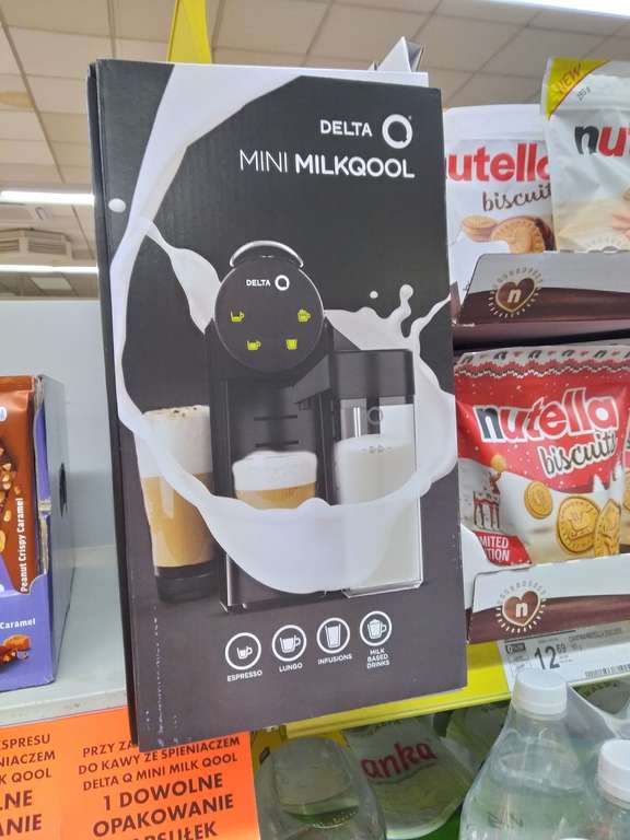 Nowy! Ekspres do kawy DeltaQ mini Milk Qool + Gratis opakowanie kapsułek